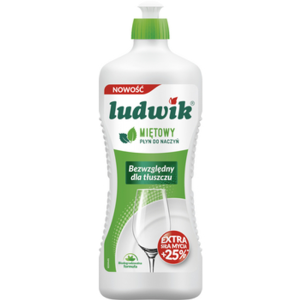 Ludwik płyn do mycia naczyń 900g - miętowy
